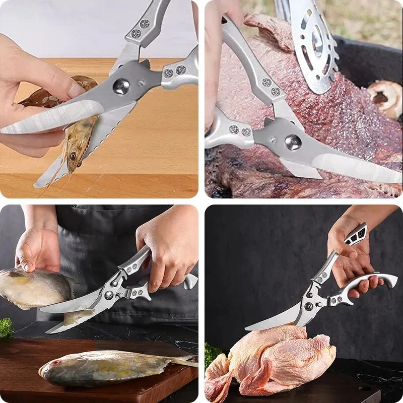 5Cr15 Chef's Knife & Butcher Cleaver Set - Stainless Steel for Meat, Vegetables & Bone Chopping